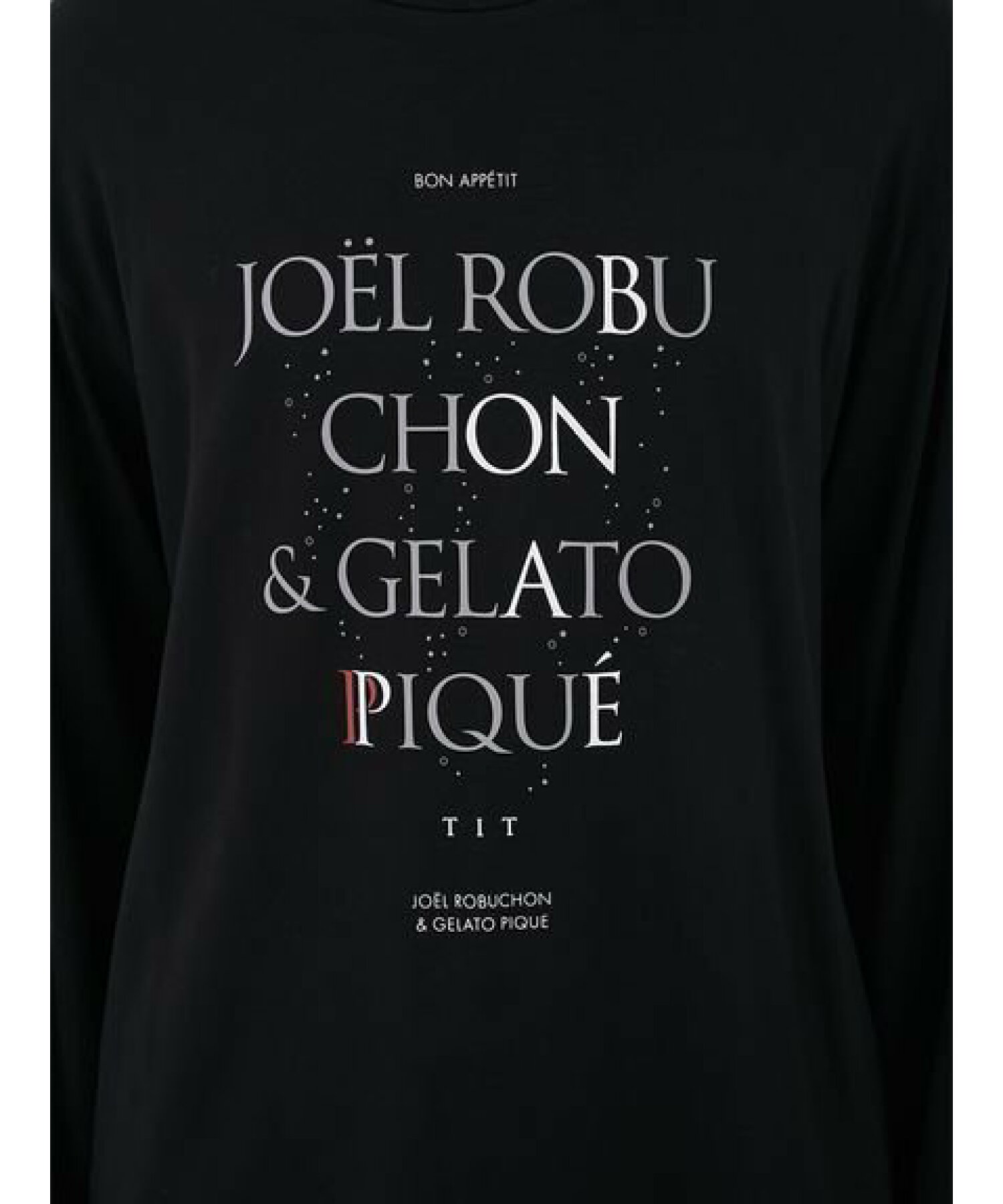 【JOEL ROBUCHON】【HOMME】ワンポイントロゴロングTシャツ